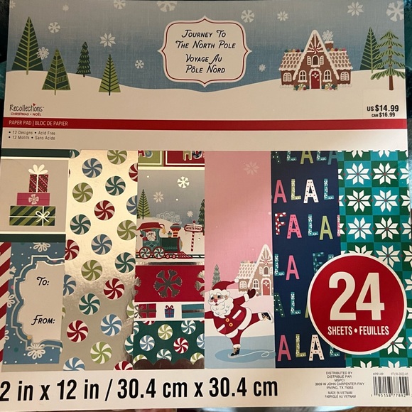 Journey to the North Pole craft paper book - Picture 1 of 1